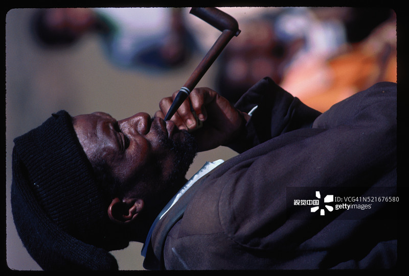 南非科萨族男人图片素材