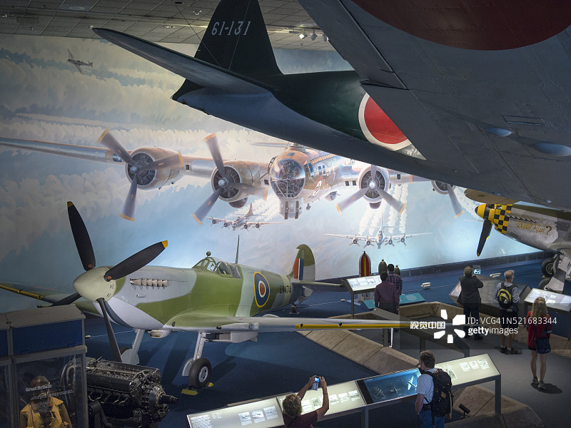 华盛顿特区国家航空航天博物馆图片素材