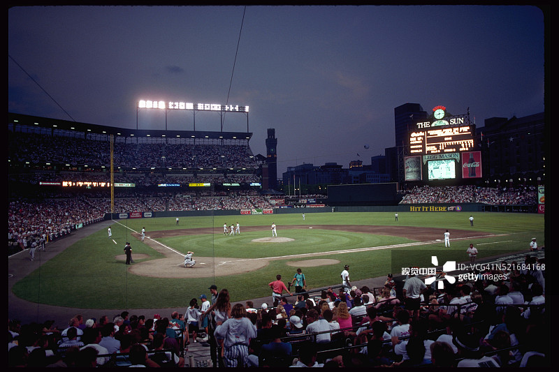 卡姆登码头棒球比赛和球场景观图片素材