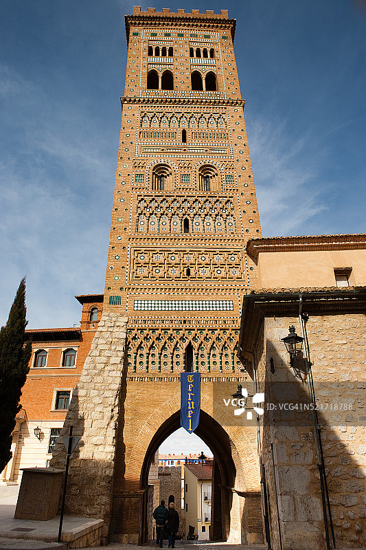 圣马丁塔，特鲁埃尔，阿拉贡，西班牙，欧洲图片素材