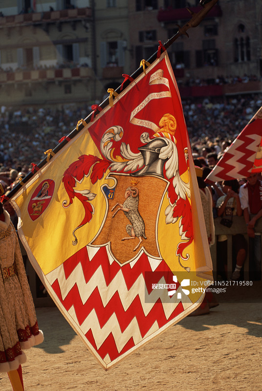 赛马会活动装饰旗帜图片素材
