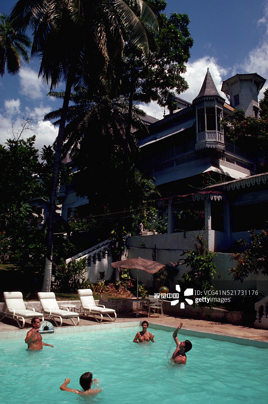 奥拉夫松大酒店游泳池图片素材