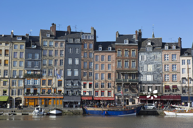 诺曼底翁弗勒尔港图片素材