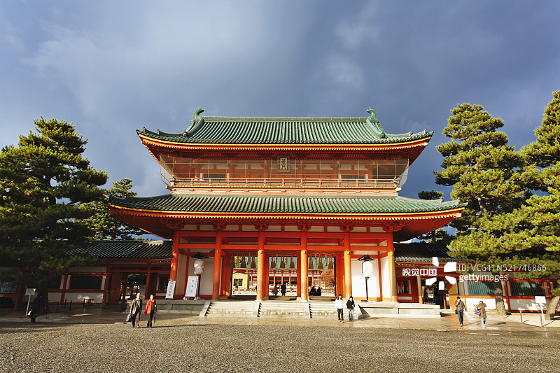 京都平安神宫图片素材