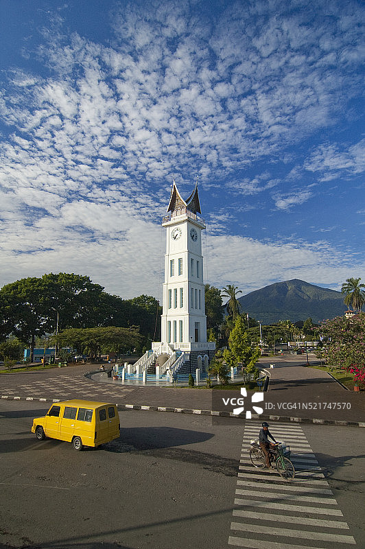 印度尼西亚西苏门答腊的加当果酱大钟图片素材