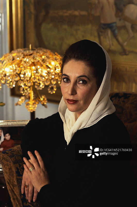 巴基斯坦政治家贝娜齐尔·布托图片素材