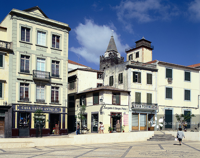 公共广场和建筑物图片素材