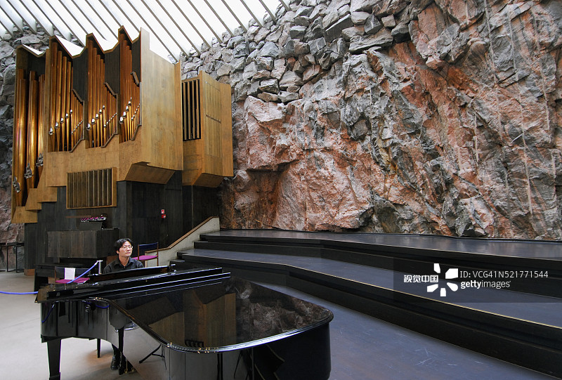 岩石教堂图片素材