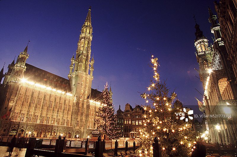 比利时布鲁塞尔大广场图片素材