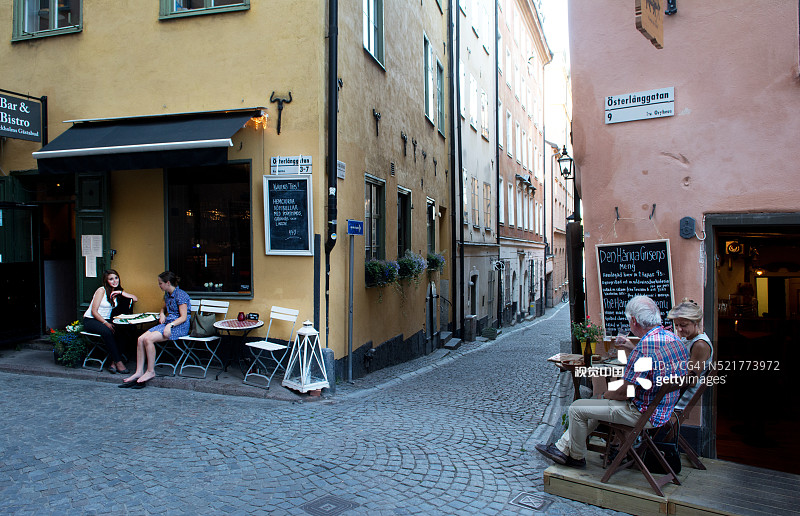 斯德哥尔摩老城图片素材