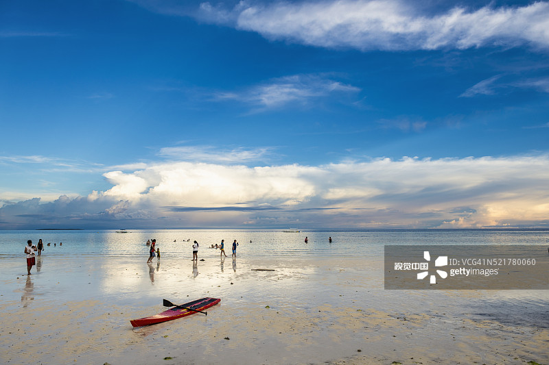 菲律宾薄荷岛邦劳岛安达海滩图片素材