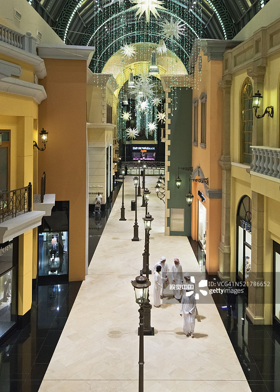 迪拜阿联酋购物中心图片素材