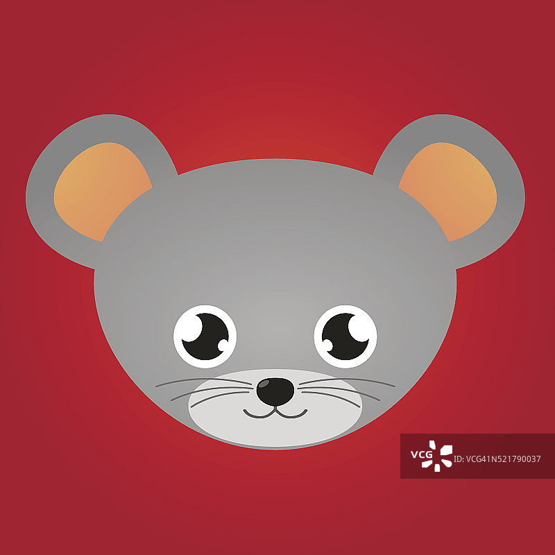 老鼠头像图片素材