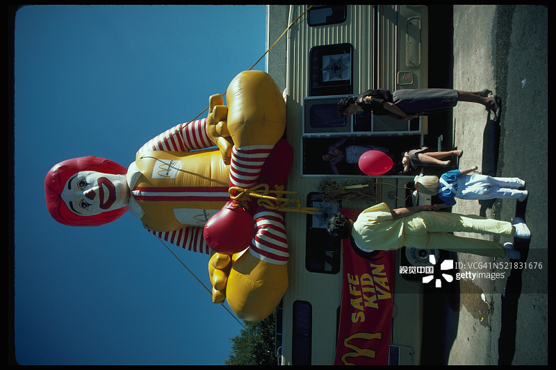 罗纳德·麦当劳气球图片素材