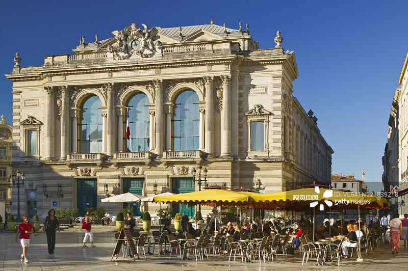 喜剧广场的喜剧歌剧院图片素材