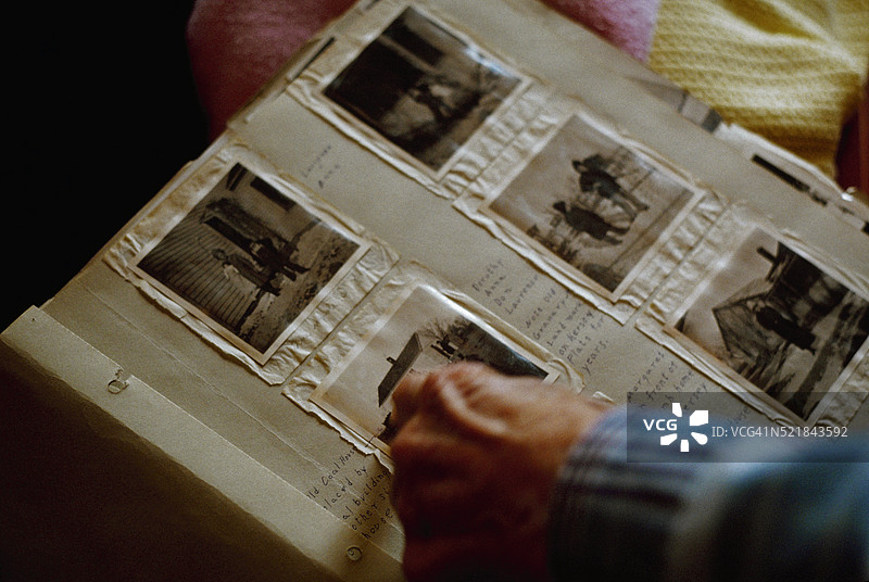 家庭照片专辑图片素材