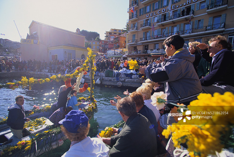 码头游行图片素材