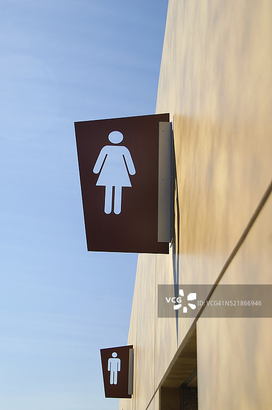 通用男女洗手间标志图片素材