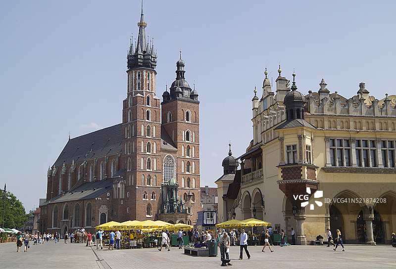 Rynek Glowny的建筑图片素材