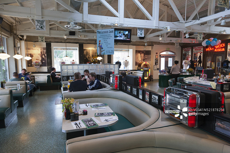 好莱坞餐馆图片素材