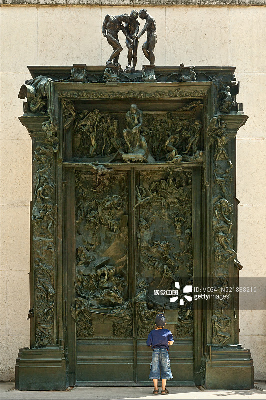 巴黎罗丹博物馆图片素材