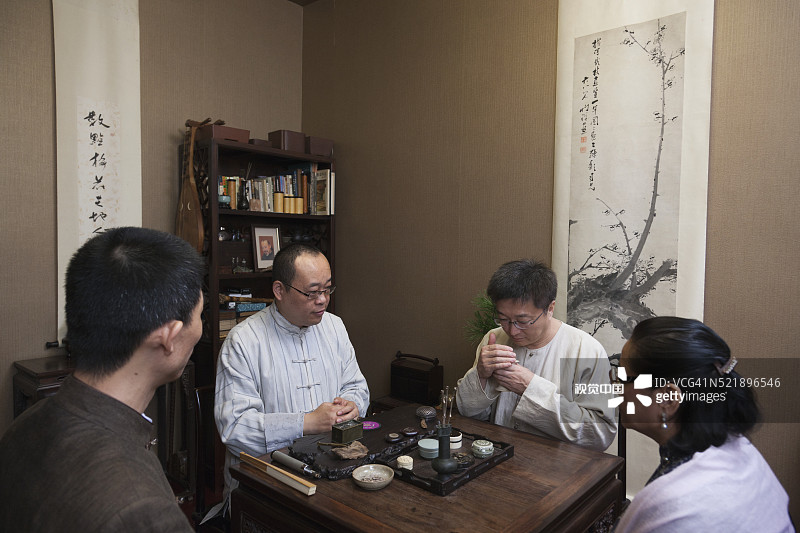 中国传统沉香仪式图片素材