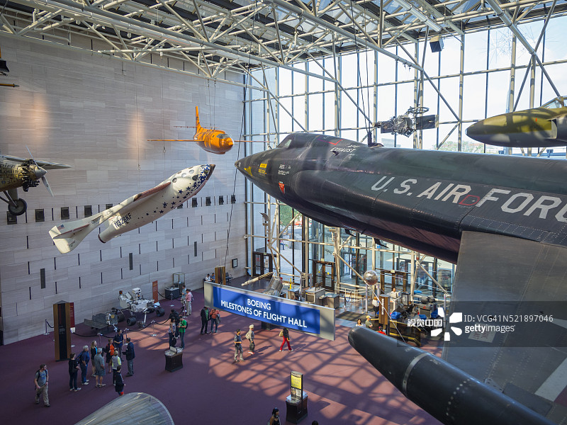 华盛顿特区国家航空航天博物馆图片素材