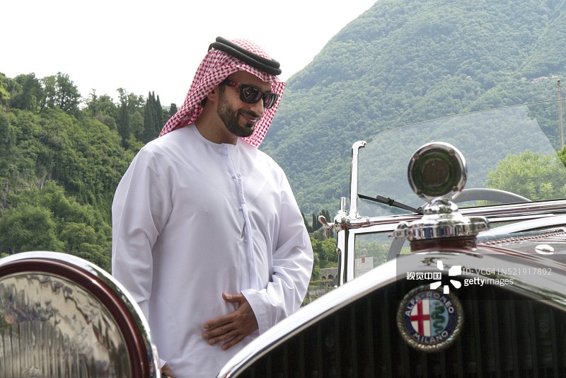 2015意大利科莫湖埃斯特庄园古董车展图片素材