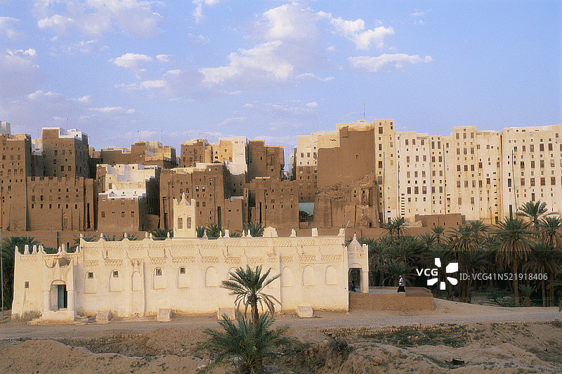 希巴姆的公寓楼群图片素材