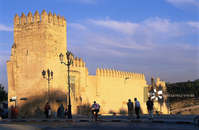 非斯城墙图片素材