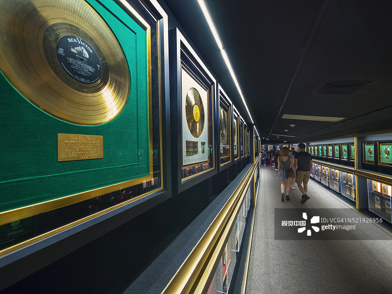 优雅园黄金大厅，田纳西州孟菲斯图片素材