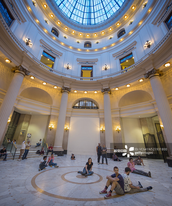 巴西银行文化中心，里约热内卢图片素材