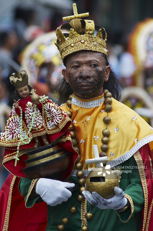 菲律宾卡利博市阿提阿提汉节图片素材
