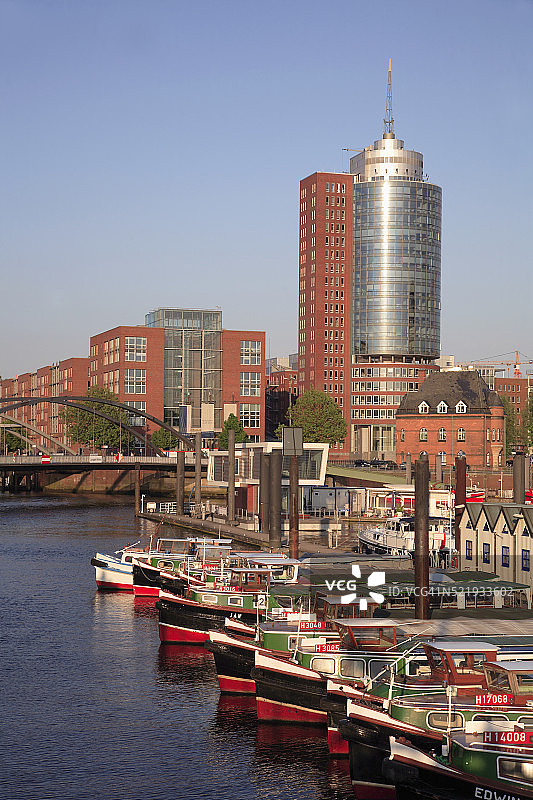 仓库城区域天际线图片素材