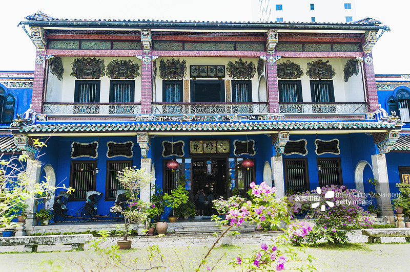 马来西亚槟城乔治市张弼士故居图片素材