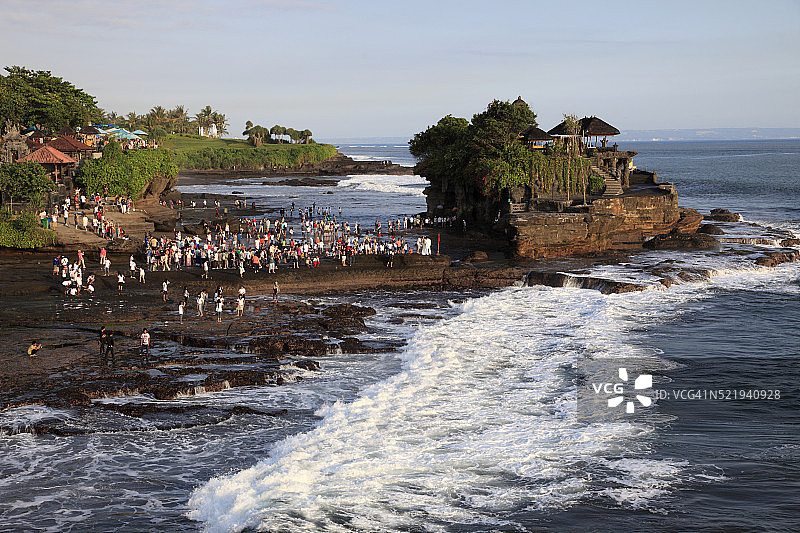 印度尼西亚巴厘岛海神庙图片素材