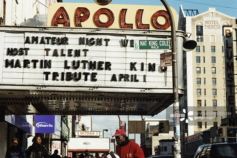 阿波罗剧院和特蕾莎酒店图片素材