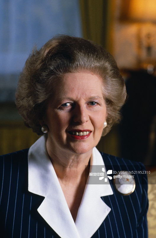 英国首相玛格丽特·撒切尔图片素材