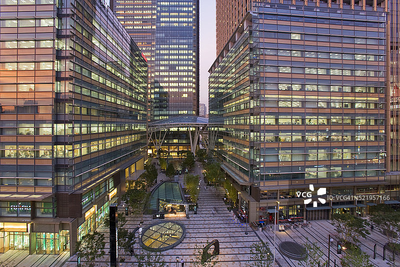 东京中城办公大楼图片素材