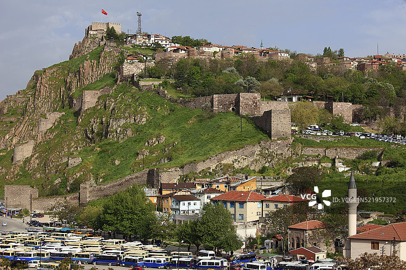 土耳其，安卡拉，城堡图片素材