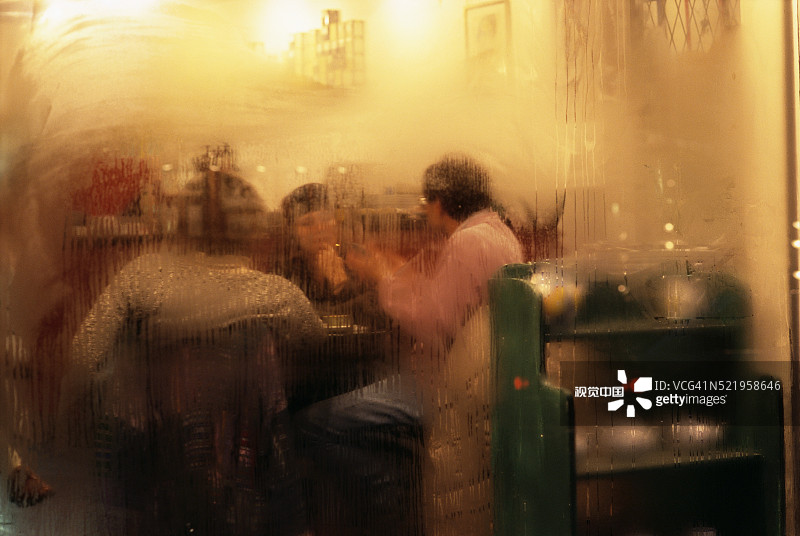 咖啡馆里的顾客图片素材