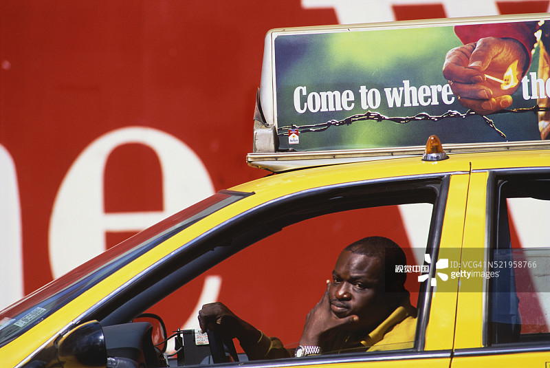 出租车司机图片素材