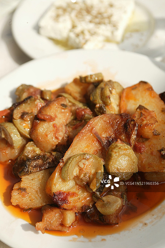 希腊蔬菜炖图片素材