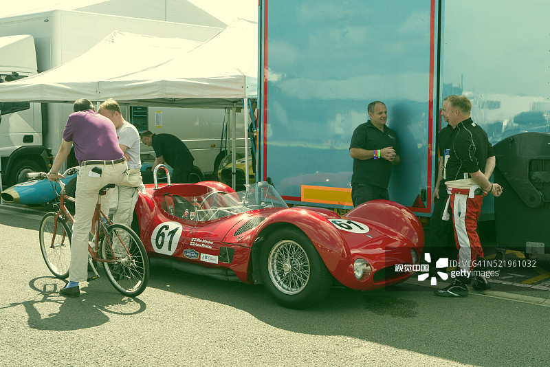 1960年玛莎拉蒂Birdcage Tipo 61赛车图片素材