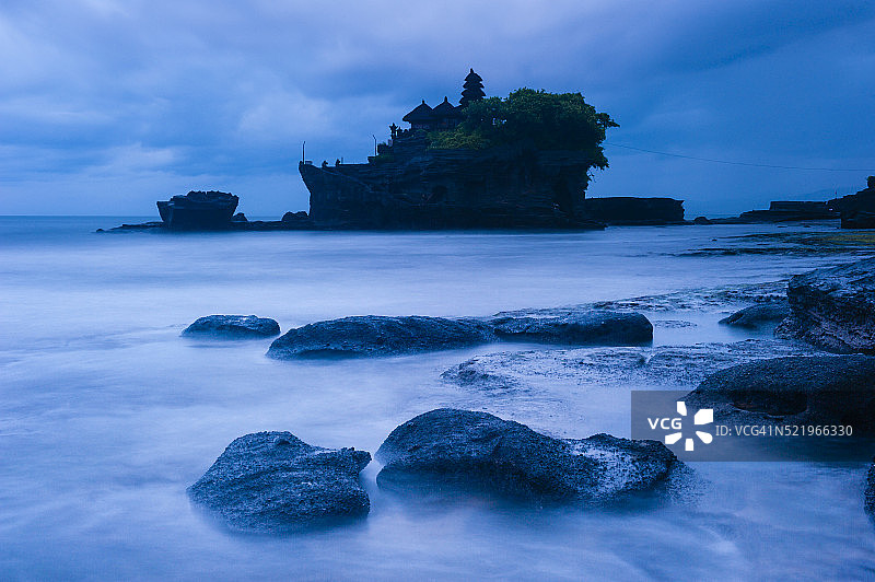 巴厘岛海神庙图片素材