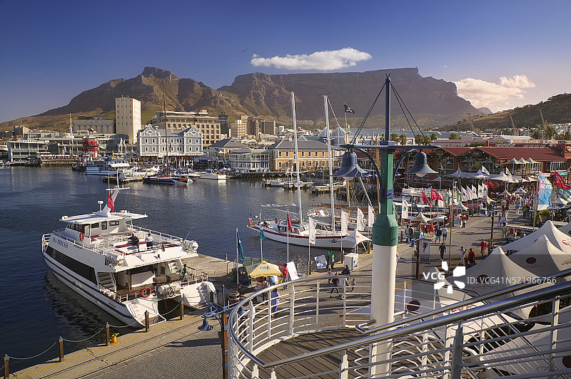 海滨和桌山图片素材