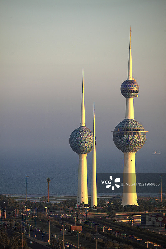 科威特市科威特塔图片素材