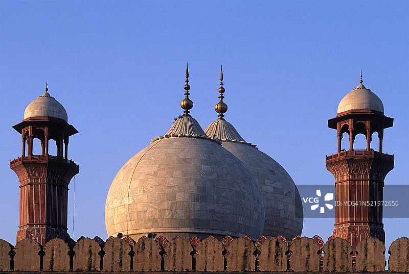 拉合尔巴德夏希清真寺图片素材