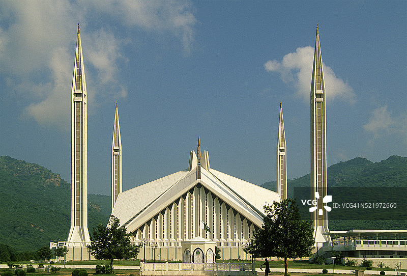 伊斯兰堡费萨尔清真寺图片素材