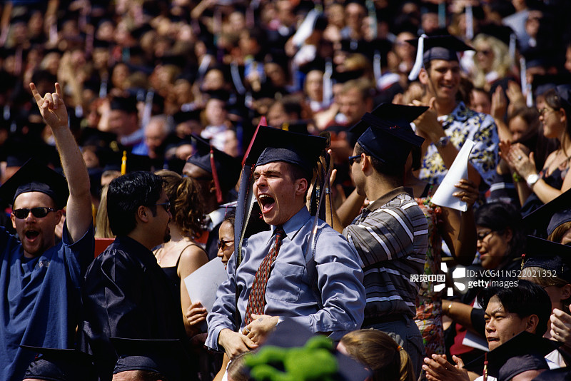 印第安纳大学毕业典礼图片素材